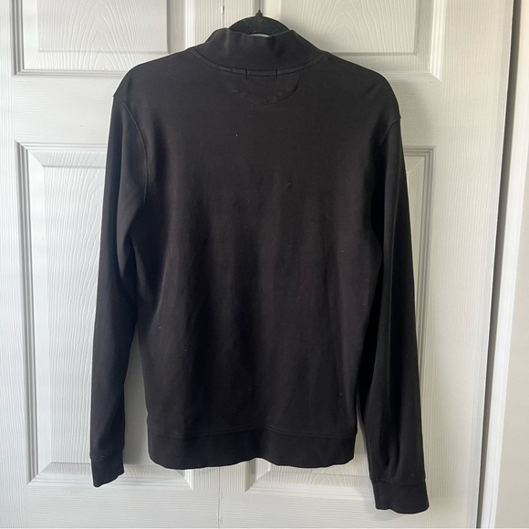 Mens Polo Ralph Lauren 1/4 Zip Black Size XL (18/20) - Picture 3 of 3